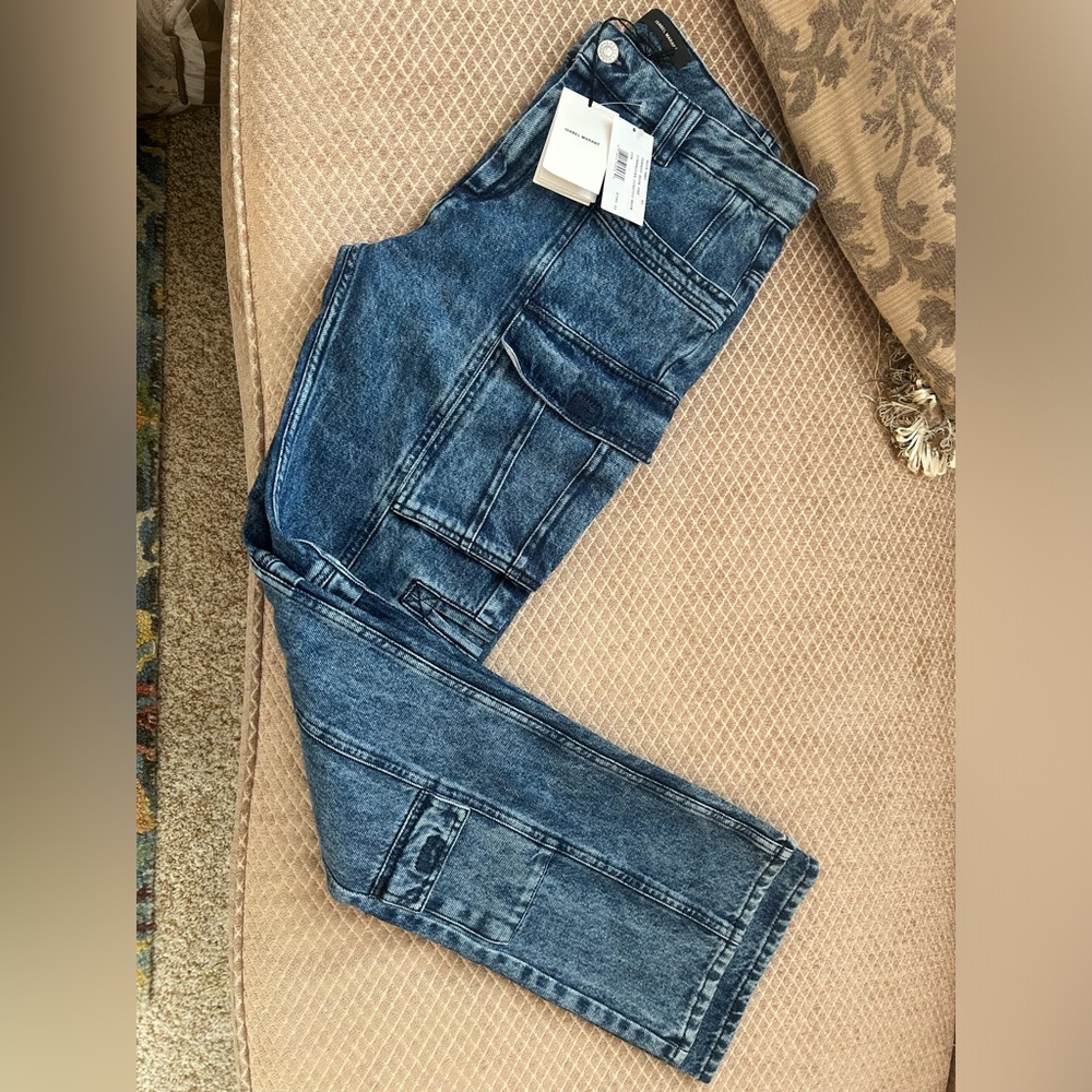 Isabel Marant Women’s Designer Jeans. Blue Size 8 (29-30) (40 Euro size)